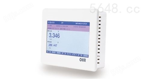 OHR-T760薄款触摸彩色流量无纸记录仪