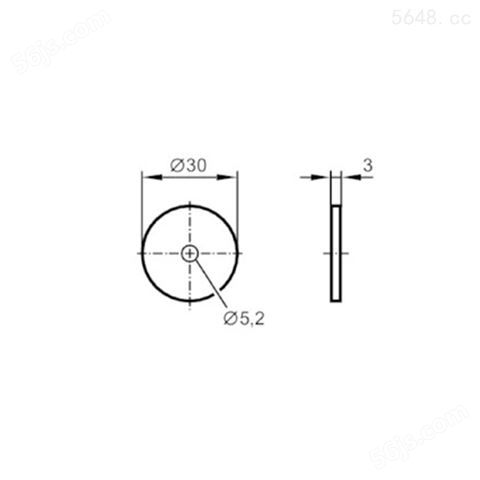 FRD-A005 圆形带孔电子标签
