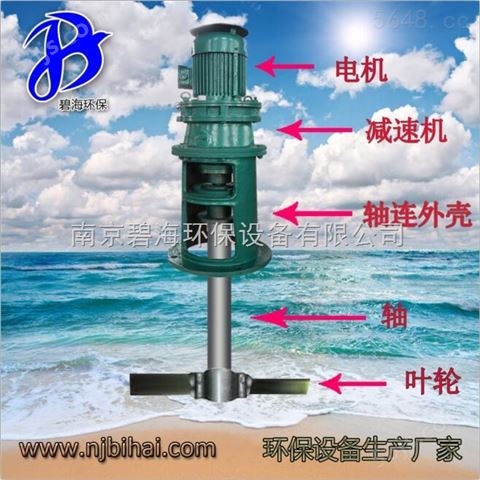 JBJ-550 新品* 污水处理桨式搅拌机 摆线针轮混合器潜水搅拌机